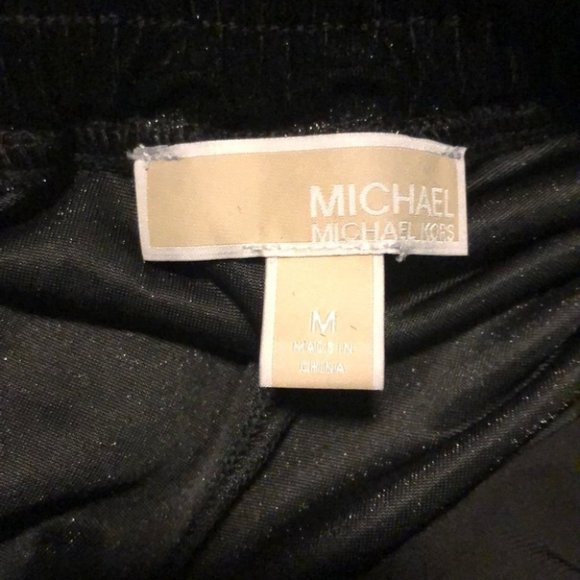 Michael Kors Velvet Casual Sparkle Jogger Pants - Picture 8 of 10
